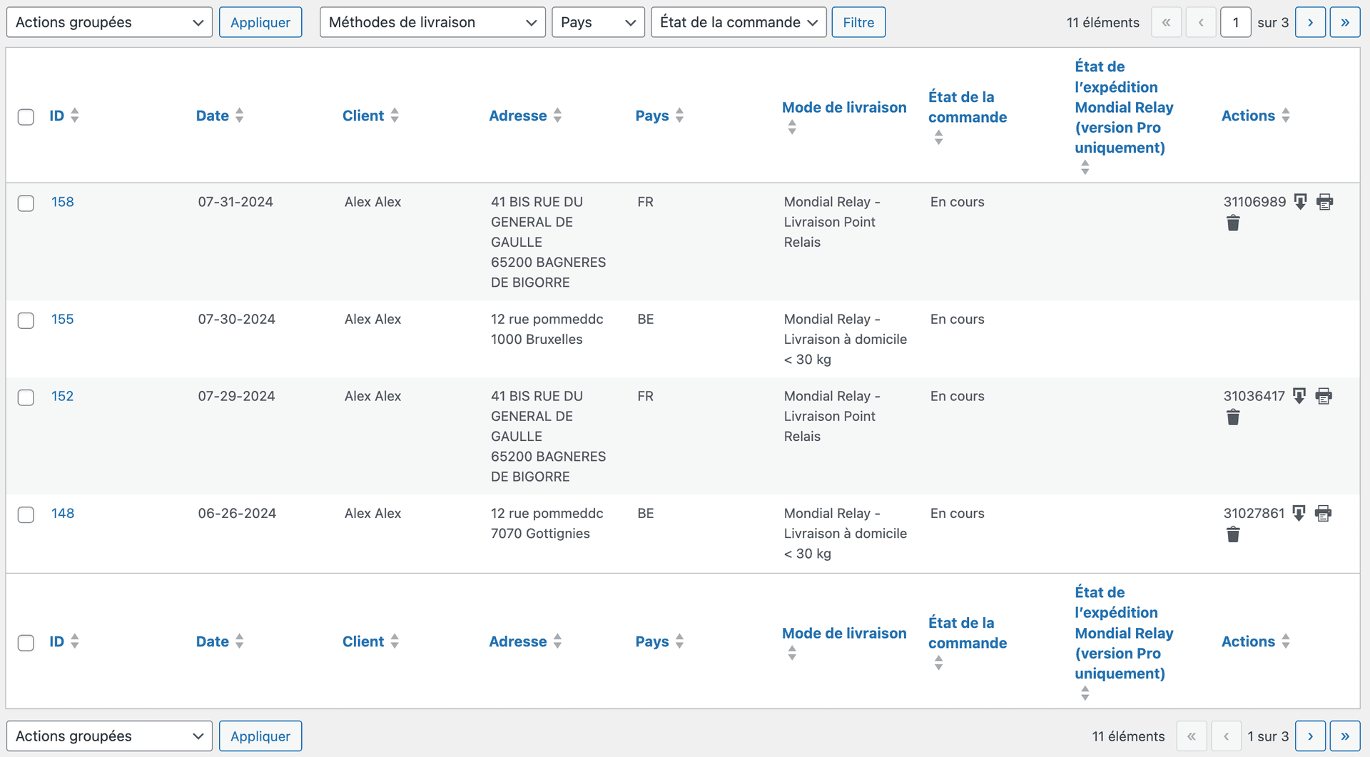 Toutes vos étiquettes depuis WooCommerce